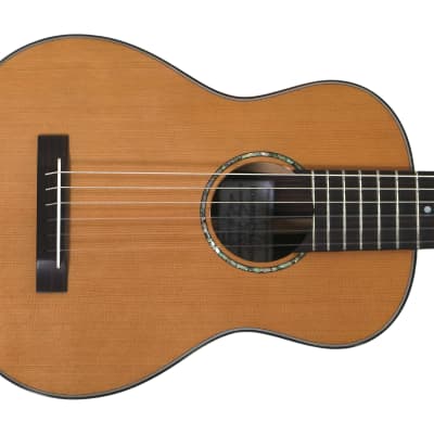 Romero Creations RC-B6-CRW 6 String Nylon Baritone Ukulele/Guitar/Guilele 