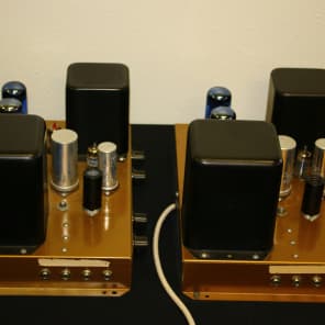 Heathkit GOLD A-9C 6l6G Mono Audio Amplifier Matched pair image 5