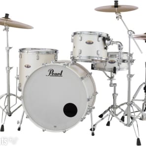 Pearl Decade Maple DMP943XP/C 3-piece Shell Pack - White Satin Pearl image 2