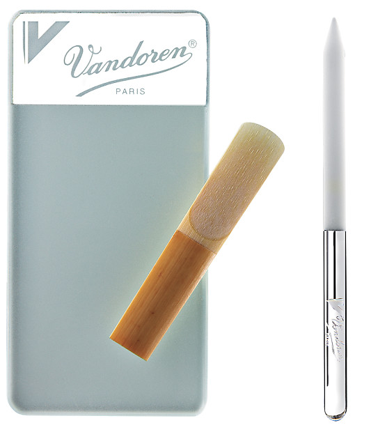 Vandoren RR200 Glass Reed Resurfacer and Reed Stick image 1