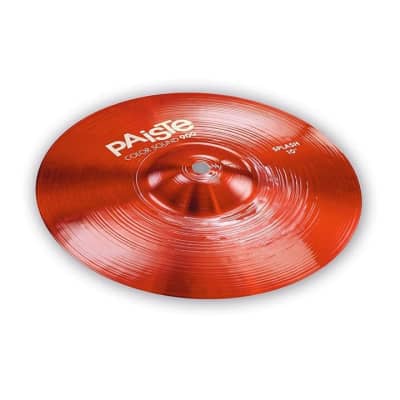 Paiste 900 Series Color Sound Red 10 Splash Cymbal image 1