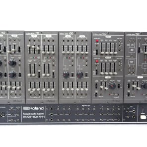 Roland SYSTEM-100M D Set Vintage Analog Modular Synthesizer w/ 181 CV Keyboard & DIN Connectors image 2