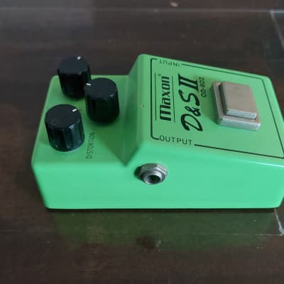 Original Vintage Early 1980s Maxon OD-802, D&S II Pedal, Rare Texas Instruments Malaysia RC4558P Chip image 6