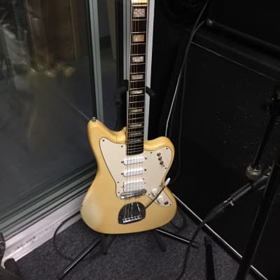 Fender Vintage jaguar  with matching headstock 1966 olympic white image 1
