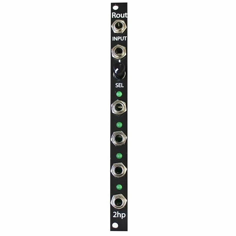 2hp ROUT Eurorack Switch Module (Black) image 1