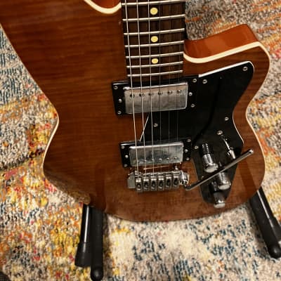 Reverend Jetstream HB with Maple Neck, Rosewood Fretboard 2010s - Violin Brown Flame Maple for sale
