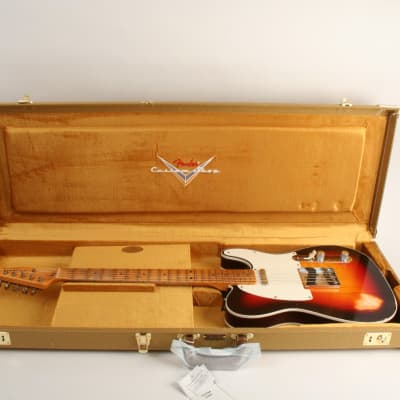 Fender Custom Shop '59 Telecaster Custom Relic Maple Neck Wide Fade Chocolate 3-Colour Sunburst CZ573805 image 11