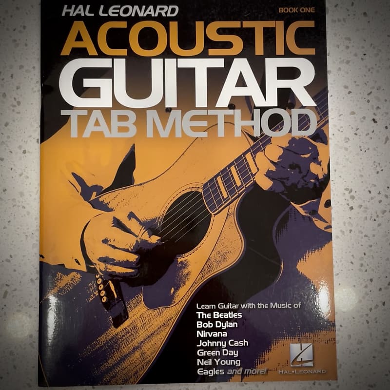 Hal Leonard Acoustic Guitar Tab Method Book One | Reverb