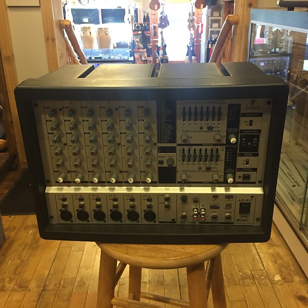 BEHRINGER　ベリンガー　ユーロパワー　PMH660M　パワードミキサー Behringer PMH660M 8-Channel Powered Mixer with FX (400 Watts)