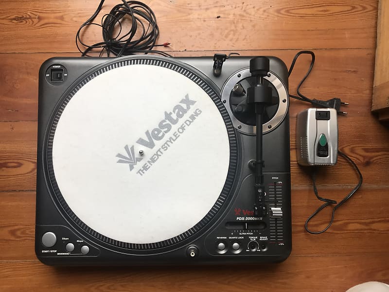 Vestax PDX 3000 Mk2 (MkII) DJ Turntable in Excellent Condition