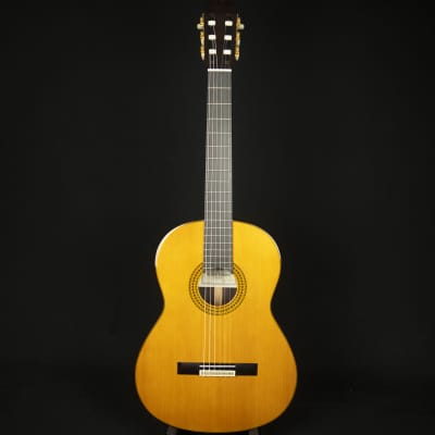 Yamaha GC22C Classical Guitar Cedar Top Ebony Fingerboard Natural (11L190047) image 3