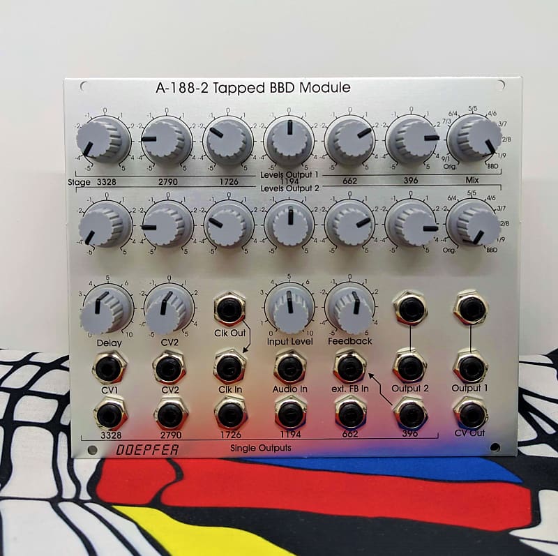 Doepfer A1882 Tapped BBD // bucket brigade delay w/6 tap & Reverb