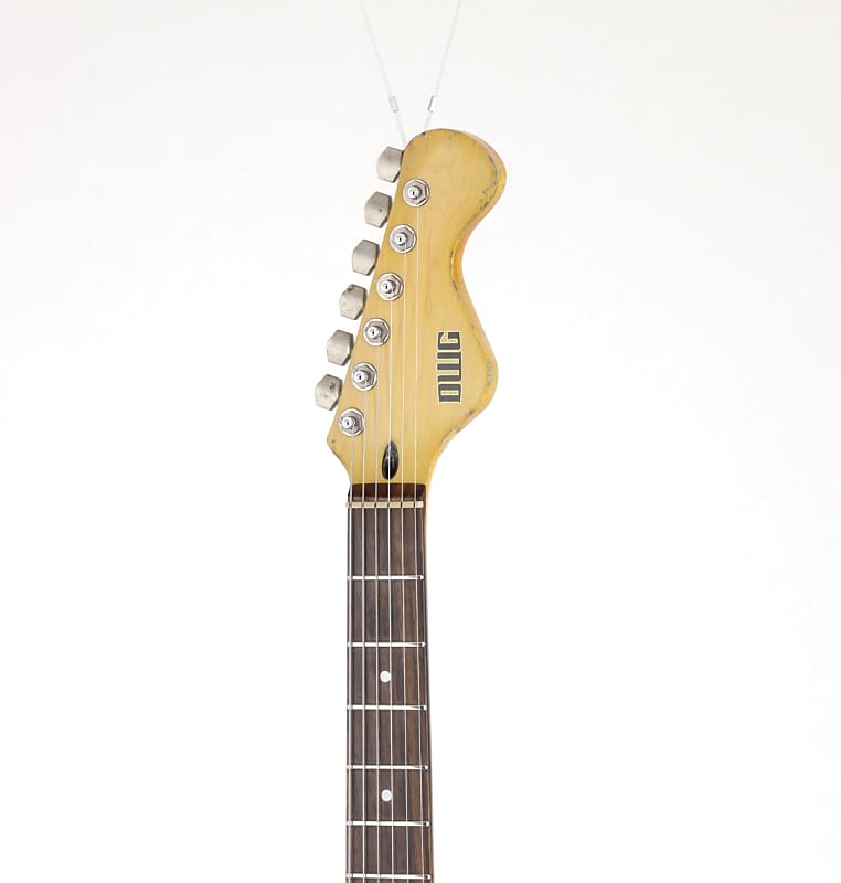 DWG Dan Wolf Guitars Trouble Maker Hard Tail Relic Black