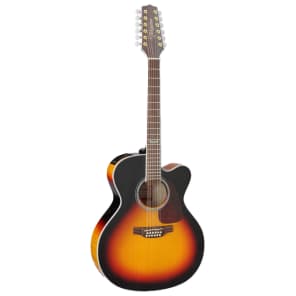 Takamine GJ72CE-12BSB Jumbo Cutaway 12-String Acoustic-Electric Guitar image 2