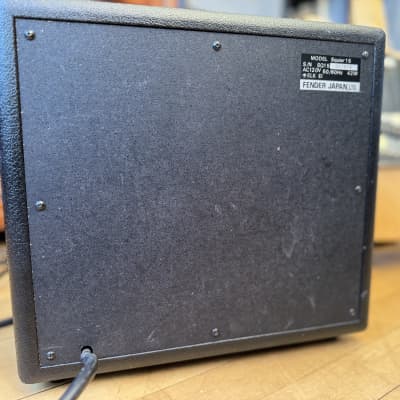 Squier 15 Solid State Amplifier MIJ 1980s - Black image 4