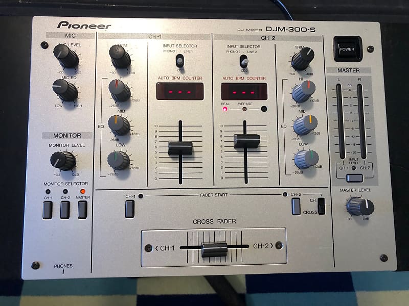 Pioneer DJM-300-S DJ Mixer 2000 - Silver | Reverb