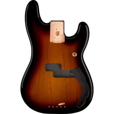 Genuine Fender Standard Series Precision Bass Alder Body, Brown Sunburst image 1