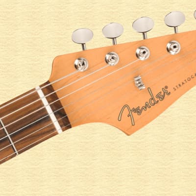 Fender Noventa Stratocaster 2021 Crimson Red Transparent Noventa Single-Coil pups - image 12
