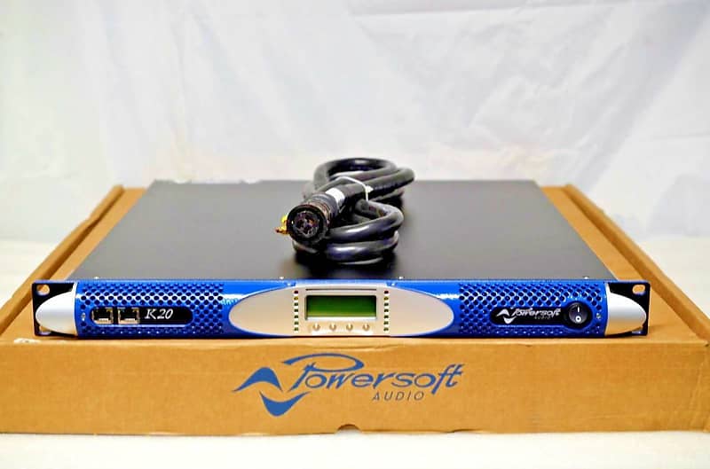 POWERSOFT AUDIO K20 2CHANNEL HIGH PERFORMANCE POWER Reverb