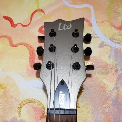 2003 ESP LTD EC-50 Electric Guitar Titanium w/ SKB Hard Case (Used) image 5
