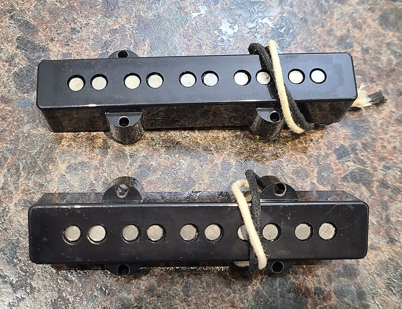 Fender Aftermarket Jazz Bass neck & bridge pickups Reverb