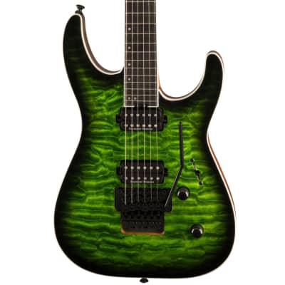 Jackson Pro Plus Series Dinky DKAQ Electric Guitar; Emerald Green for sale