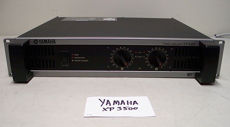 【レア】YAMAHA XP3500 パワーアンプ Yamaha XP3500 Power Amplifer | eBay