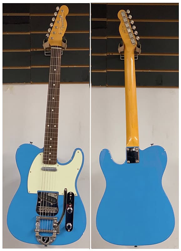 Fender Made in Japan FSR Traditional 60s Telecaster Bigsby SN:0021 ≒3.65kg  2019 California Blue