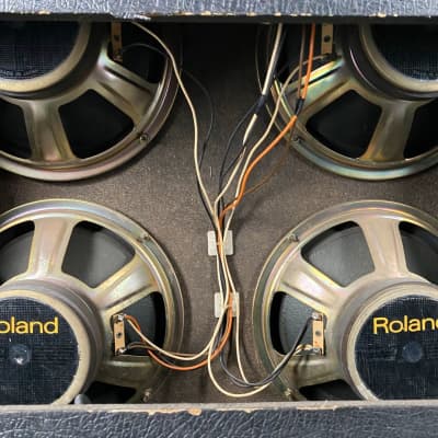 Roland Jazzchorus JC 160 4 x10 Stereo auf Rollen KULT 1976 - 1986 - schwarz Bild 6