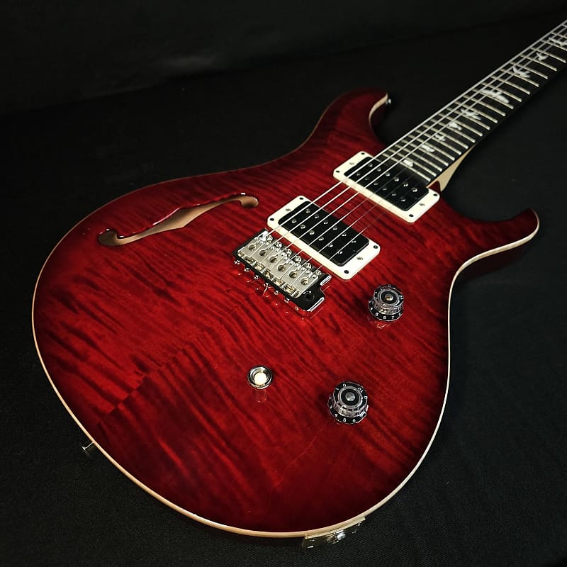 Paul Reed Smith 2023 PRS CE 24 Semi Hollow Fire Red Burst w