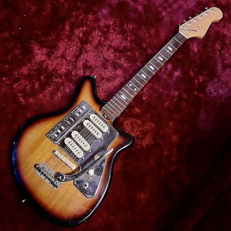 c.1965- Guyatone LG-145T MIJ Vintage Guitars Offset Body
