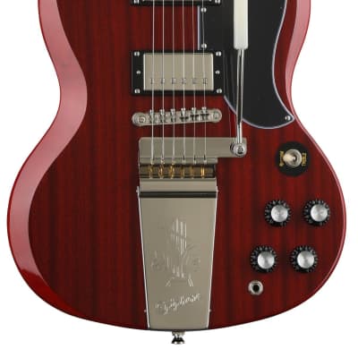 Epiphone SG Standard '61 Maestro Vibrola Electric Guitar - Vintage Cherry image 1