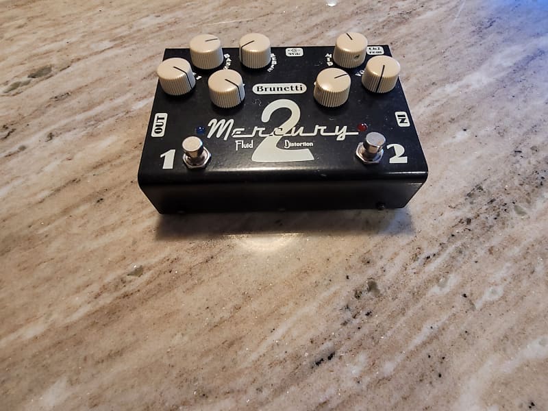 Mercury 2 Overdrive & Distortion Pedal 2019 Black Reverb