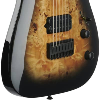 Jackson HT7P Pro Misha Mansoor Electric Guitar, 7-String, Black Burst image 4