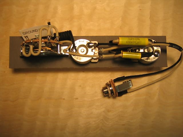 K D Paulus Greasebucket Wiring Harness for Telecaster | Reverb