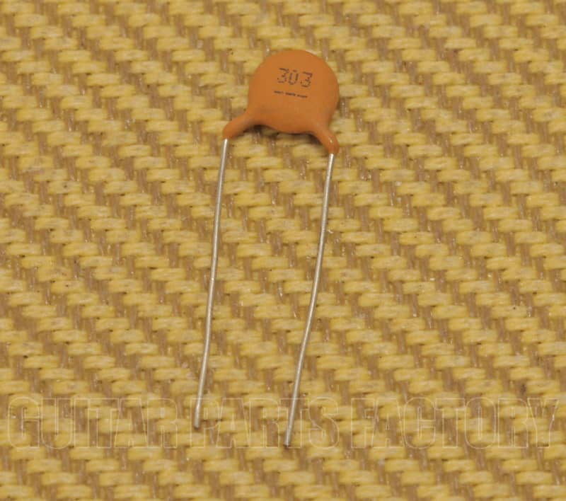 0015545000 Genuine Fender .03mfd Guitar Capacitor '62 Jazz Reverb