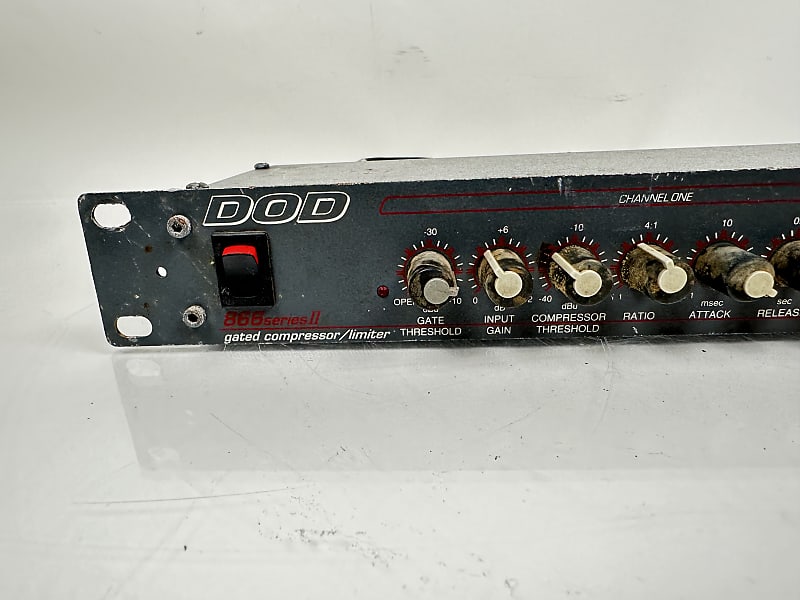 DOD 866 Series 2 II Gated Compressor / Limiter Rack | Reverb