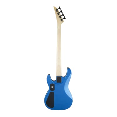 Jackson JS Series Concert Bass JS3 Poplar Body 4-String Guitar with Amaranth Fingerboard and 3-Band EQ (Right-Handed, Metallic Blue) image 2