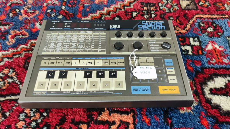 【美品】希少 KORG ポータブルシンセサイザー ドラムマシン PSS-50 Korg PSS-50 Programmable Super Section Synthesizer / Drum