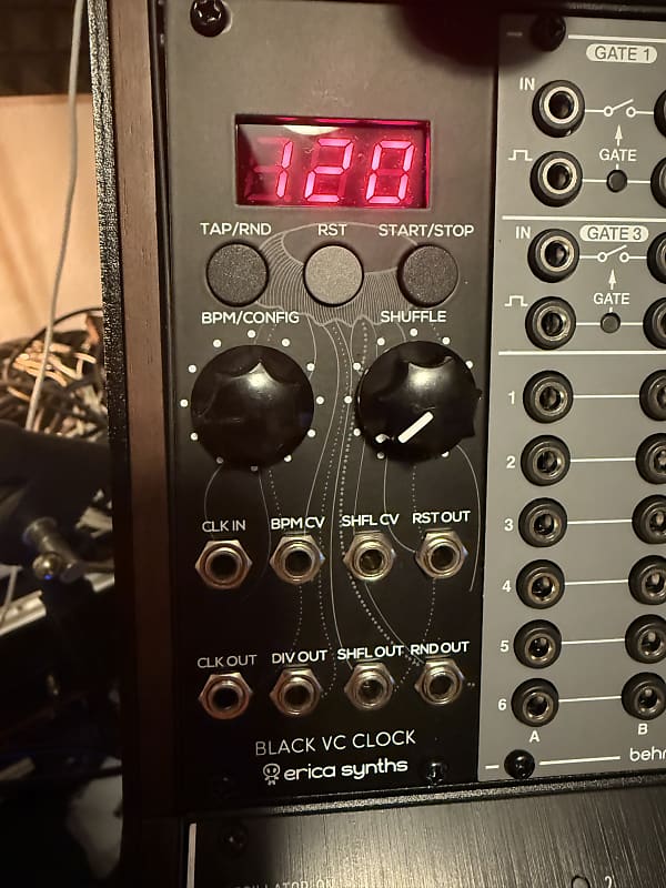 Erica Synths Black VC Clock V2