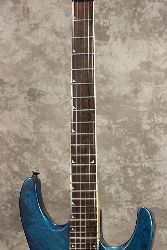 Jackson 日本製 blue Jackson DkMG Cobalt Blue Swirl Dinky S/N 9806457 -Free