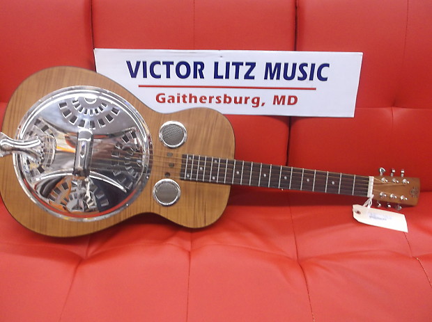 Dobro hound dog square neck top
