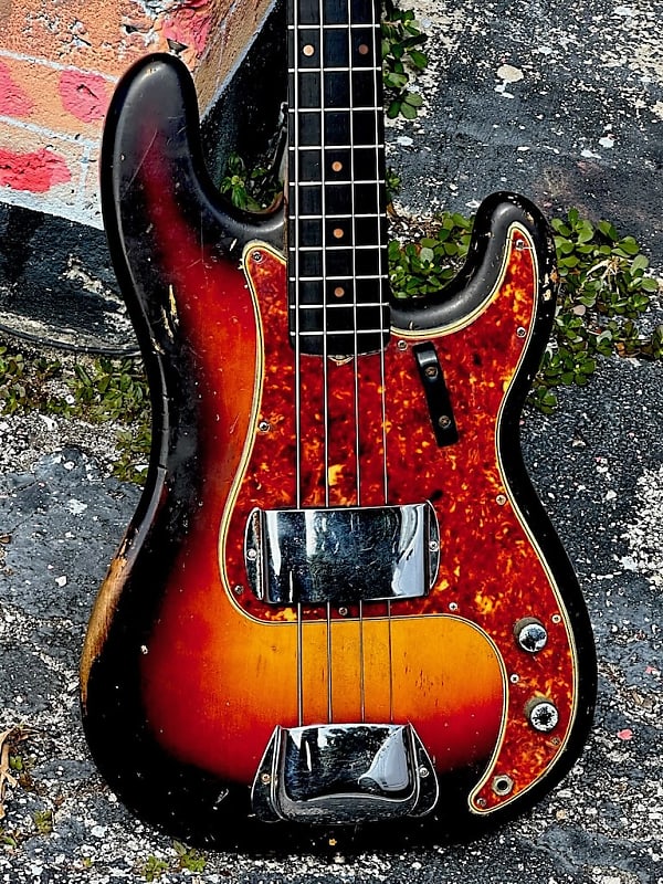 Fender Precision Bass 1960 - the ultimate Original Owner Slab Neck P Bass & she's 1 of the best players ever ! image 1