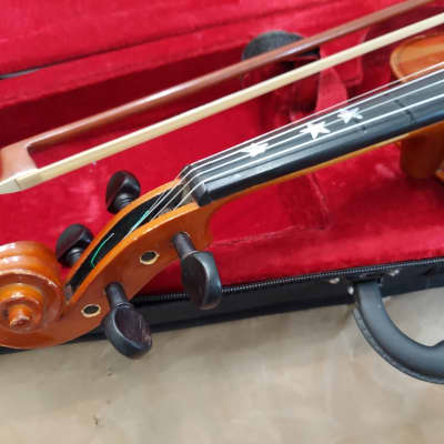 Reghin Vioara Standard size 4/4 violin, Romania 1986 image 5