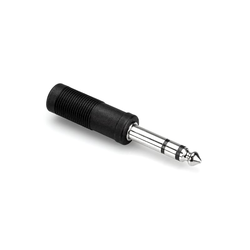 Hosa GPP-419 1/4" TS Mono Jack to 1/4" TRS Stereo Jack Adaptor image 1