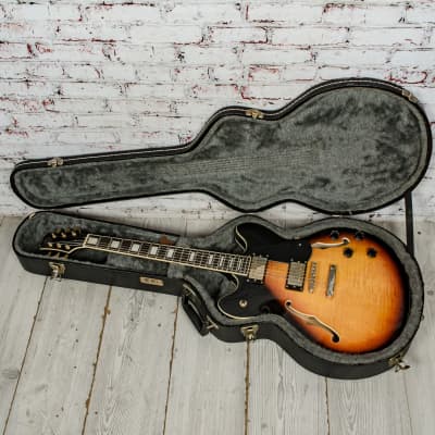 Peavey - JF1 EX - Semi-Hollow Body Electric Guitar, Vintage Sunburst - w/HSC - x6201 - USED image 18