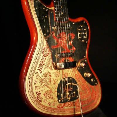 Fender Custom Game Of Thrones House Lannister Jaguar Guitar HL-06 image 1