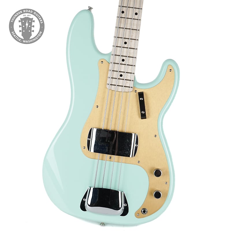 2022 Fender Custom Shop '57 Vintage Precision Bass Surf Green Time Capsule image 1
