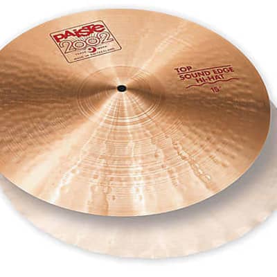 Paiste 15" 2002 Sound Edge Hi-Hat Cymbal (Top) 1980 - Present - Traditional