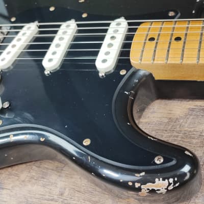 MyDream Partcaster Custom Built - Gilmour Black Strat Tribute image 7